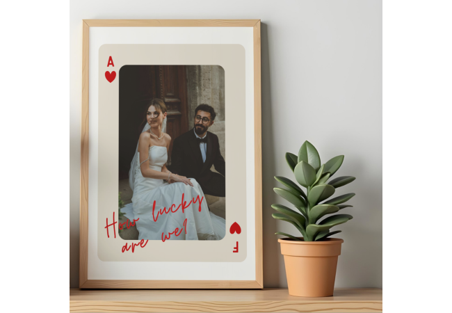 How lucky are we- personalizirani okvir 