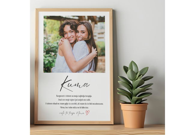 Kuma - personalizirani okvir 