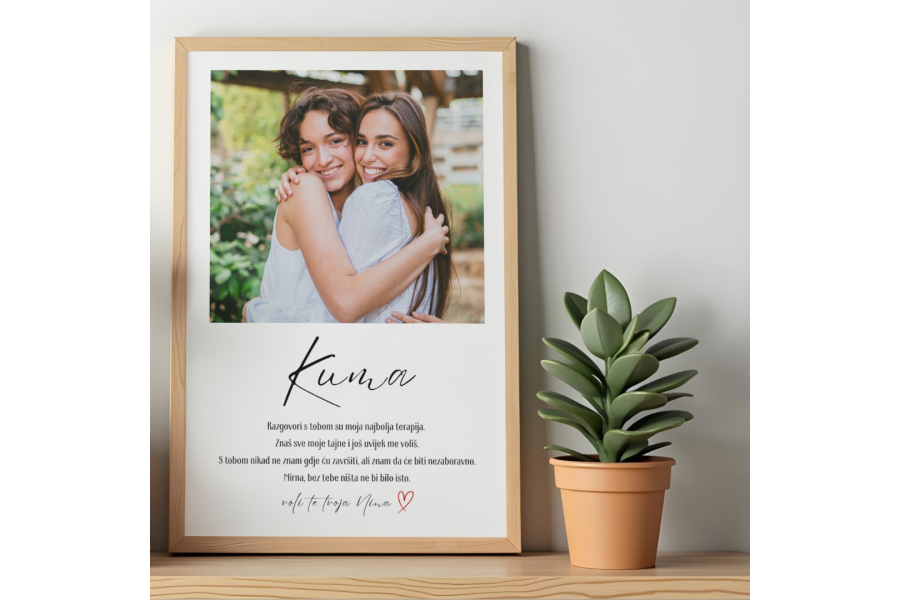 Kuma - personalizirani okvir 