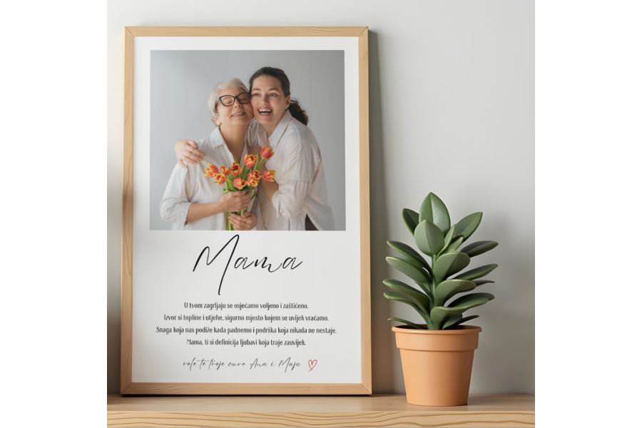 Mama - personalizirani okvir 