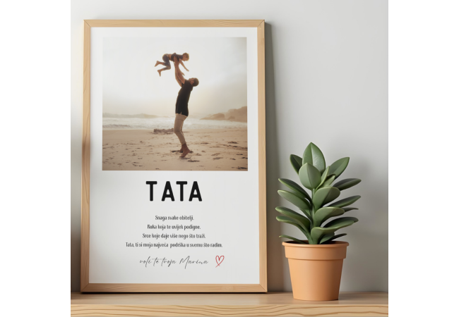 Tata - personalizirani okvir 