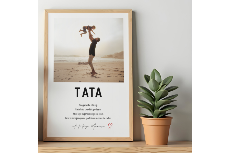 Tata - personalizirani okvir 