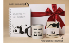 „Panda“ poklon paket (planer+šalica+platnena vrećica) 