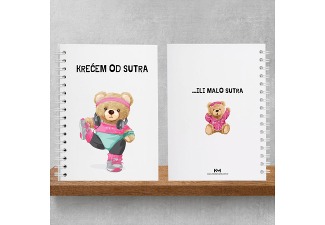 „Teddy krećem od sutra“ planer 