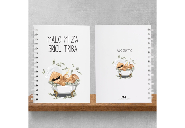 „Teddy malo mi za sriću triba“ planer 