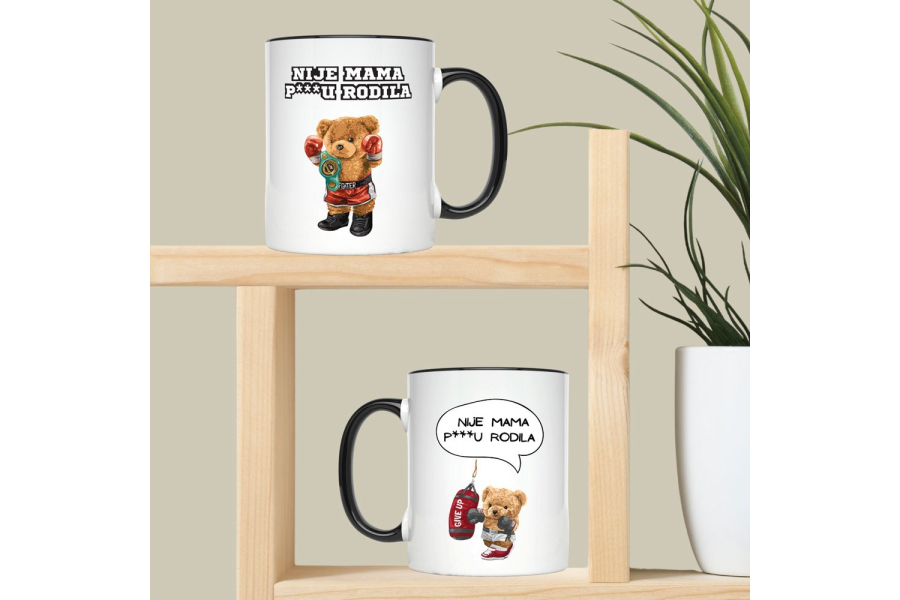 "Teddy boksač" šalica 