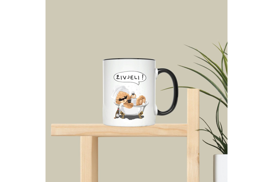 "Teddy živjeli" šalica 