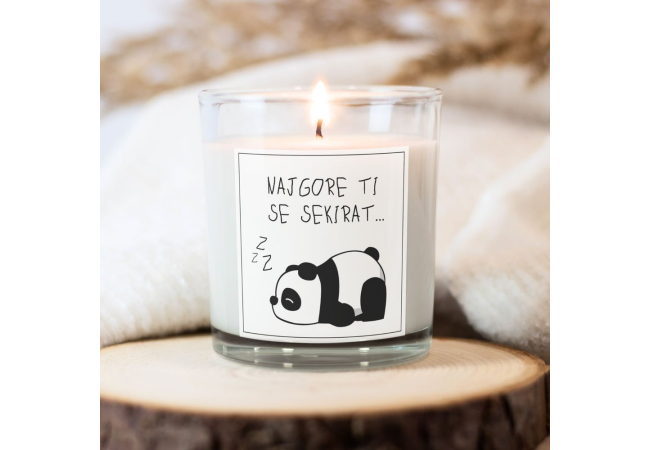 "Panda" mirisna svijeća 