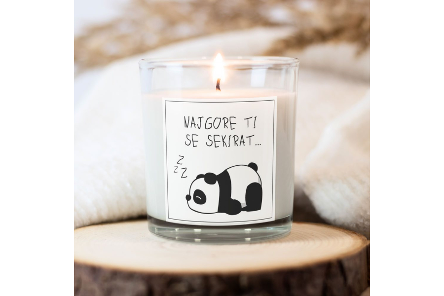 "Panda" mirisna svijeća 