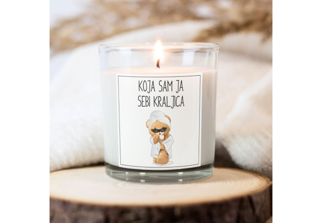 „Teddy kraljica“ mirisna svijeća 