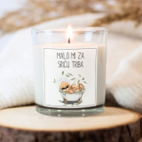 „Teddy malo mi za sriću triba“ mirisna svijeća 